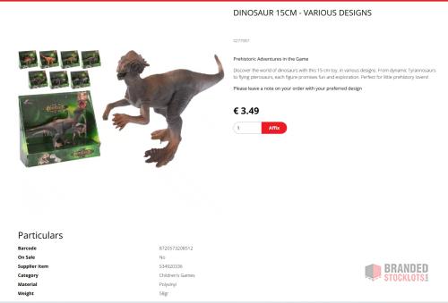 30 full trucks Total retail value: €6,000,000 Wholesale price: €0.70 per piece or take all - thumbnail image - Premier B2B Stocklot Marketplace