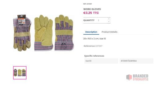 30 full trucks Total retail value: €6,000,000 Wholesale price: €0.70 per piece or take all - thumbnail image - Premier B2B Stocklot Marketplace