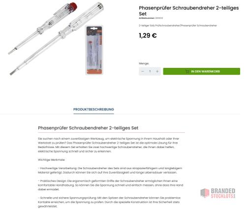 30 full trucks Total retail value: €6,000,000 Wholesale price: €0.70 per piece or take all - thumbnail image - Premier B2B Stocklot Marketplace