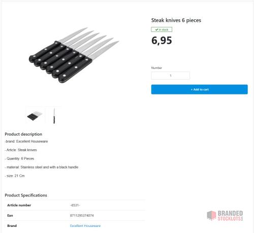 30 full trucks Total retail value: €6,000,000 Wholesale price: €0.70 per piece or take all - thumbnail image - Premier B2B Stocklot Marketplace