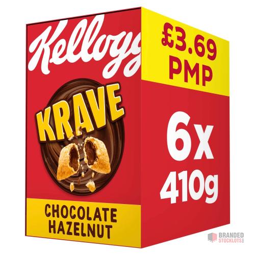 Krave Hazelnut 410g - thumbnail image - Premier B2B Stocklot Marketplace
