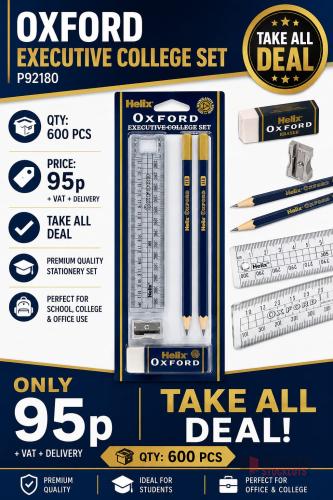 600 SETS Oxford Executive College Set, P92180 - Premier B2B Stocklot Marketplace