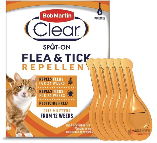 753 packs Bob Martin Clear Spot On Flea and Tick Repellent for Cats and Kittens - Premier B2B Stocklot Marketplace