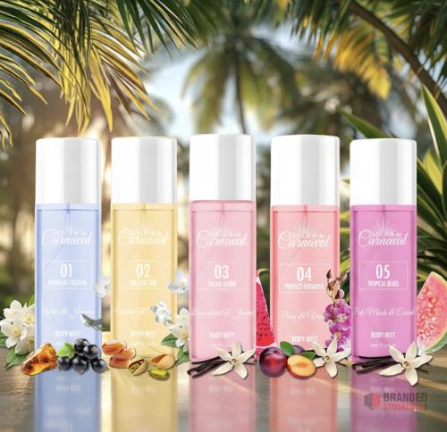 180 pieces Amour De Carnaval - Body Mist Collection 5x50ml giftset - thumbnail image - Premier B2B Stocklot Marketplace