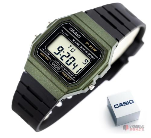 100 pieces Casio Classic F91W Series Quartz Watch - Premier B2B Stocklot Marketplace
