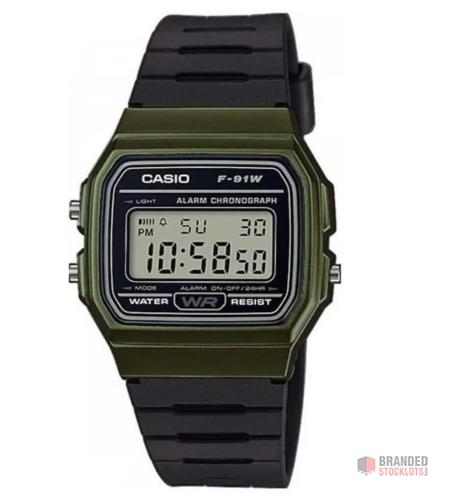 100 pieces Casio Classic F91W Series Quartz Watch - thumbnail image - Premier B2B Stocklot Marketplace