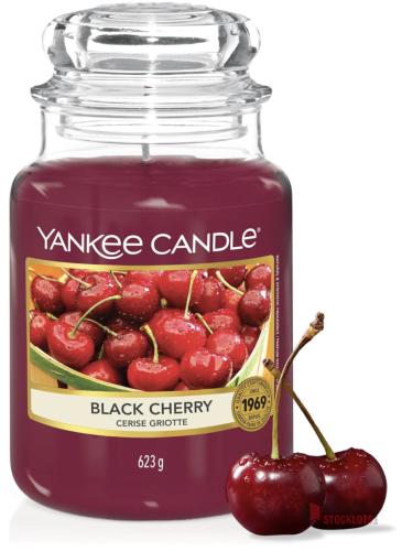 300 pieces Yankee Candle Scented Candle | Black Cherry Large Jar - Premier B2B Stocklot Marketplace
