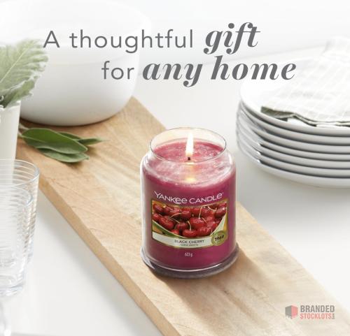 300 pieces Yankee Candle Scented Candle | Black Cherry Large Jar - thumbnail image - Premier B2B Stocklot Marketplace