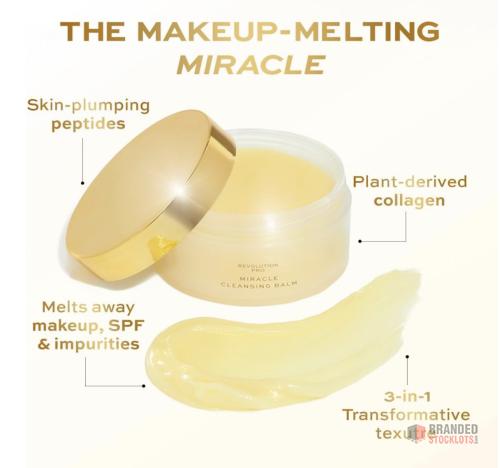500 pieces Revolution Pro, Miracle Vegan Collagen Cleansing Balm - thumbnail image - Premier B2B Stocklot Marketplace