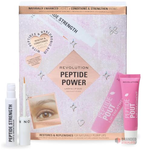 500 pieces Revolution Beauty Peptide Power Lash & Lip Duo Gift Set, - Premier B2B Stocklot Marketplace