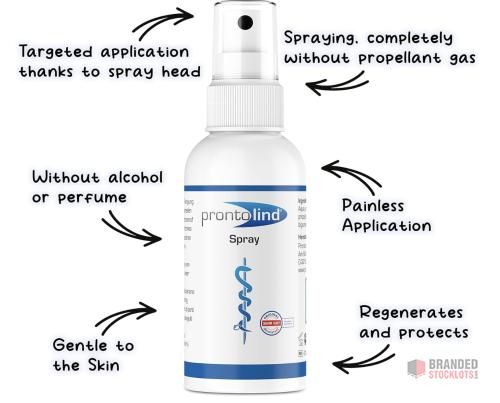 5000 Prontolind spray 75 ml - For cleaning and care of piercings, tunnels, plugs and Body - thumbnail image - Premier B2B Stocklot Marketplace