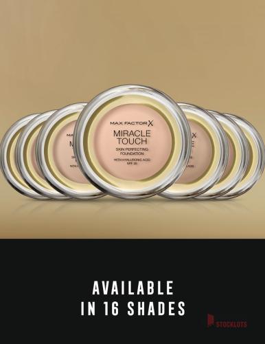 875 pieces Max Factor Miracle Touch Perfecting Foundation - thumbnail image - Premier B2B Stocklot Marketplace