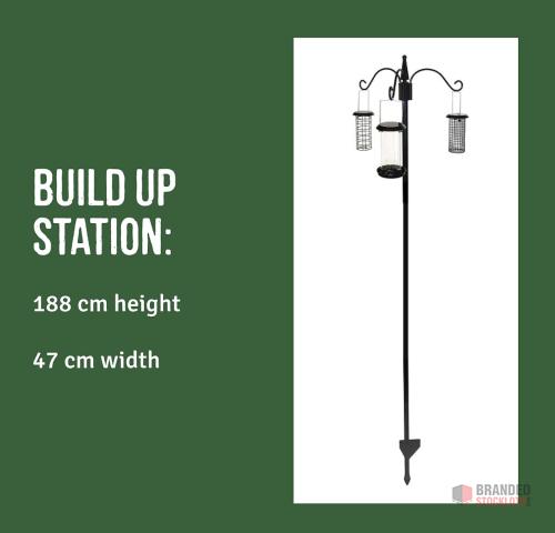 200 pieces Feeding Station, Heavy Duty Bird Feeding Station with Three Hooks for Hanging Feeders, - thumbnail image - Premier B2B Stocklot Marketplace