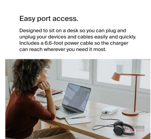 420 pieces Belkin 108W GaN USB Charging Station for Multiple Devices (UK) - thumbnail image - Premier B2B Stocklot Marketplace