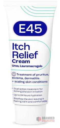 1074 pieces E45 Itch Relief Cream 100g – Anti Itch Cream for Skin Irritation - thumbnail image - Premier B2B Stocklot Marketplace