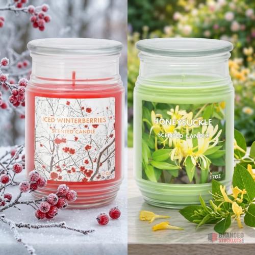 800 PIECES Scented Candles 17oz - Premier B2B Stocklot Marketplace