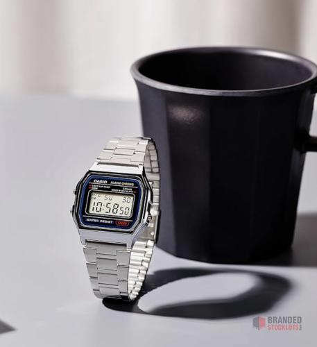 400 Casio Men's Digital Watch with Stainless Steel Bracelet - thumbnail image - Premier B2B Stocklot Marketplace