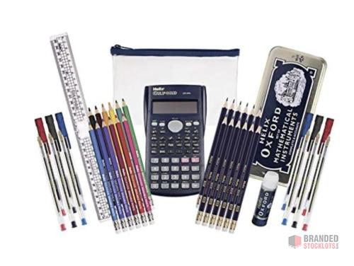 600 PIECES Helix Oxford Complete Back to School Stationery Set - thumbnail image - Premier B2B Stocklot Marketplace