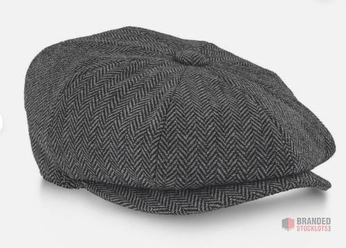 2500 PIECES PEAKY BLINDERS TOMMY SHELBY HERRINGBONE BAKERBOY NEWSBOY FLAT CAP HAT - Premier B2B Stocklot Marketplace