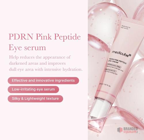 400 pieces Medicube Eye Serum with Salmon DNA PDRN & Pink Peptides | 99% Purity Retinol for Fine Lines - thumbnail image - Premier B2B Stocklot Marketplace