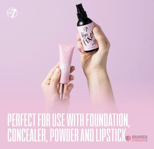 207 pieces W7 The Fixer Glow Set - Makeup Primer & Setting Spray Duo for Radiant, - thumbnail image - Premier B2B Stocklot Marketplace