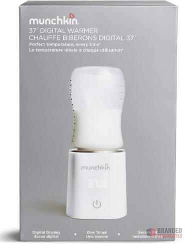 2200 pieces Munchkin 37° Digital Bottle Warmer Perfect Temperature Every Time. - thumbnail image - Premier B2B Stocklot Marketplace