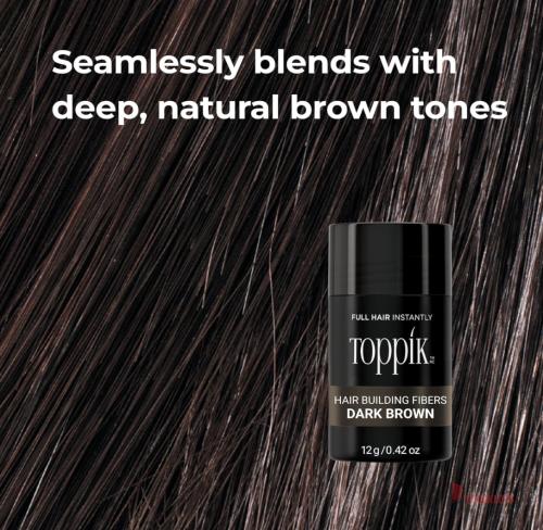 1000 pieces Toppik Hair Building Fibres Powder Brown Keratin - thumbnail image - Premier B2B Stocklot Marketplace