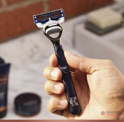 King C. Gillette Neck Razor, Handle plus 2 Blade Refills - thumbnail image - Premier B2B Stocklot Marketplace