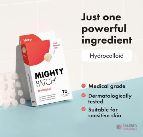 4800 pieces Mighty Patch Original Spot Patches by Hero Cosmetics - thumbnail image - Premier B2B Stocklot Marketplace
