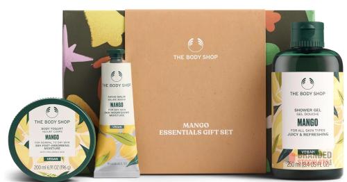 420 sets The Body Shop Mango Essentials Gift Set (Shower Gel 250ml + Body Yogurt 200ml + Hand Balm 30ml) - thumbnail image - Premier B2B Stocklot Marketplace