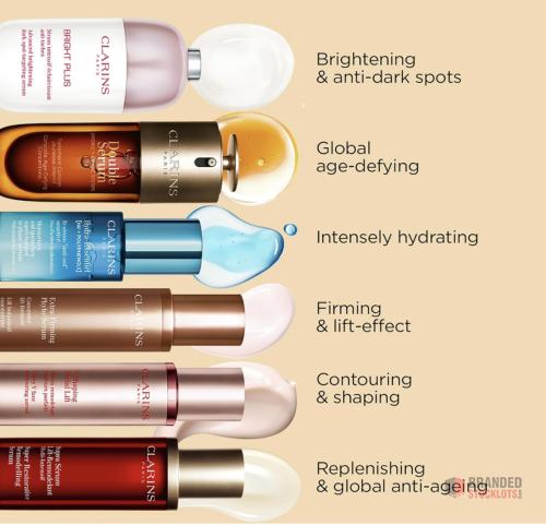 160 pieces Clarins Double Serum 50ml | Anti Aging Face Serum - thumbnail image - Premier B2B Stocklot Marketplace