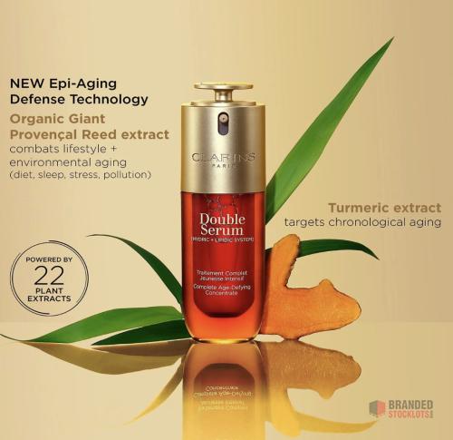 160 pieces Clarins Double Serum 50ml | Anti Aging Face Serum - thumbnail image - Premier B2B Stocklot Marketplace