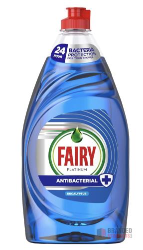 2400 pieces Fairy Antibacterial Washing Up Liquid Eucalyptus 820 ml - Premier B2B Stocklot Marketplace