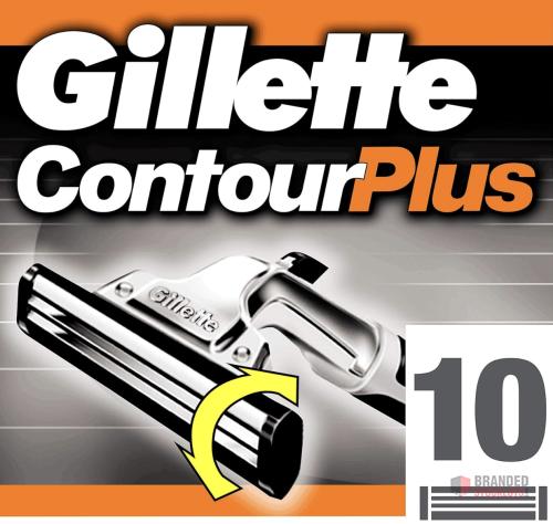 Gillette Contour Plus Razor Blades for Men, Pack of 10 - Premier B2B Stocklot Marketplace