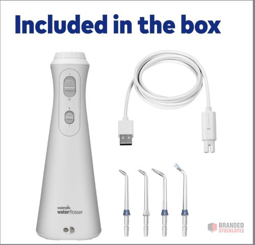 312 PIECES Waterpik Cordless Plus Water Flosser (UK 3-Pin Plug) - thumbnail image - Premier B2B Stocklot Marketplace