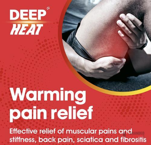 5000 pieces Deep Heat Heat Rub, For Muscular & Rheumatic Aches, Pain and Stiffness, 67g - thumbnail image - Premier B2B Stocklot Marketplace
