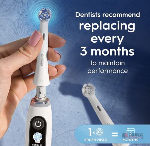 1100 packs Oral-B iO Ultimate Clean ORIGINAL Electric Toothbrush Head, Oral B Electric Toothbrush Heads - thumbnail image - Premier B2B Stocklot Marketplace