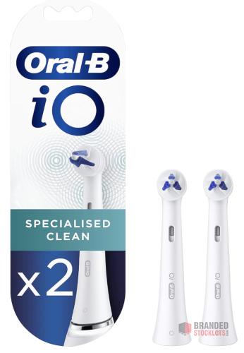 400 packs Oral-B iO Specialised Clean Electric Toothbrush Head, Precisely Angled Tufts for Deeper Plaque Removal - Premier B2B Stocklot Marketplace