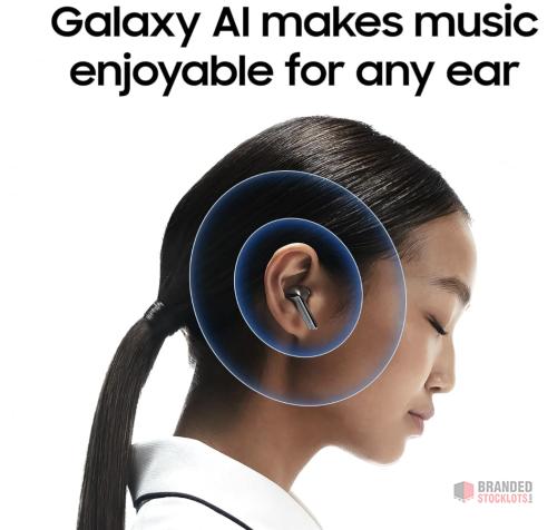 700 pieces Samsung Galaxy Buds3 with Galaxy AI, Wireless Earbuds, Noise Cancelling, Bluetooth, 360 Audio, Silver, 2 Year Samsung Extended Warranty - thumbnail image - Premier B2B Stocklot Marketplace