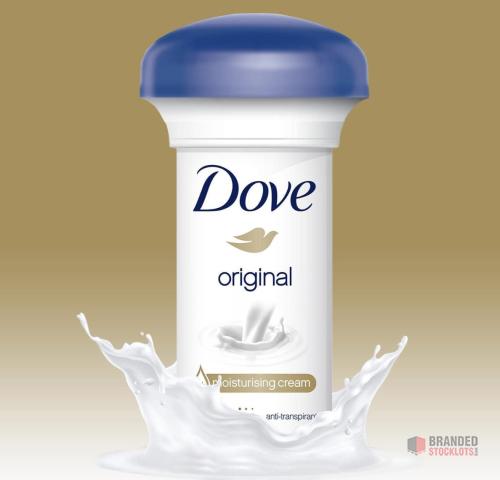 1062 packs Dove Original Anti Perspirant Cream 50ml x 3 Packs - thumbnail image - Premier B2B Stocklot Marketplace