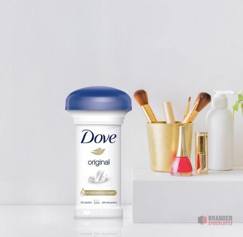 1062 packs Dove Original Anti Perspirant Cream 50ml x 3 Packs - thumbnail image - Premier B2B Stocklot Marketplace