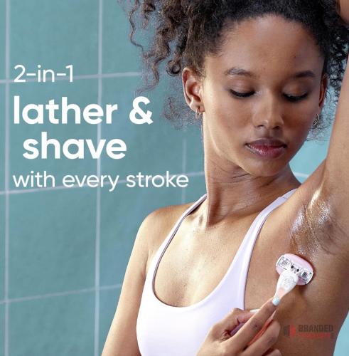416 pieces Gillette Venus ComfortGlide Women’s Razor Spa Breeze, 1 Refill Razor Cartridges, Reusable Metal Handle and Shower Holder - thumbnail image - Premier B2B Stocklot Marketplace