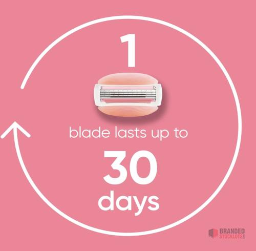 416 pieces Gillette Venus ComfortGlide Women’s Razor Spa Breeze, 1 Refill Razor Cartridges, Reusable Metal Handle and Shower Holder - thumbnail image - Premier B2B Stocklot Marketplace