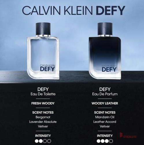 240 pieces CALVIN KLEIN Defy - Eau de Toilette for Men - thumbnail image - Premier B2B Stocklot Marketplace