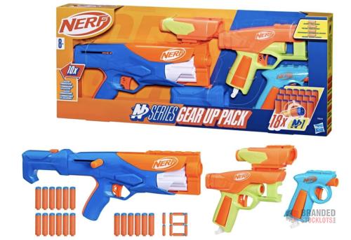 100 pieces NERF N SERIES GEAR UP PACK - Premier B2B Stocklot Marketplace