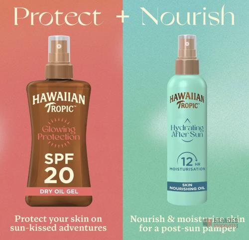 300 pieces Hawaiian Tropic Protective Dry Spray Oil Sun Oil SPF 20, 200 ml - thumbnail image - Premier B2B Stocklot Marketplace