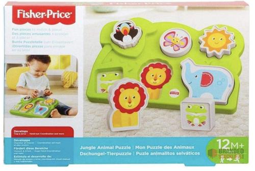 Fisher-Price Jungle Animal Puzzle,Multicolor - Premier B2B Stocklot Marketplace
