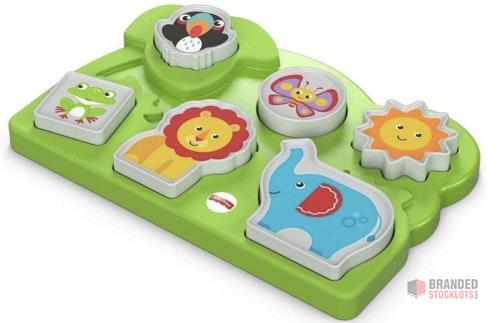 Fisher-Price Jungle Animal Puzzle,Multicolor - thumbnail image - Premier B2B Stocklot Marketplace