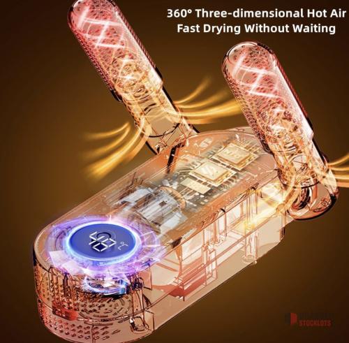 2000 pieces YUET Boot Dryer Shoe Dryer, Glove Dryer & Boot Warmer with Heat Blower - thumbnail image - Premier B2B Stocklot Marketplace