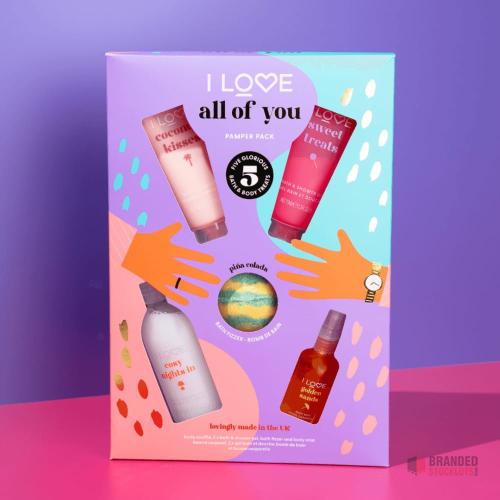 1200 packs I Love Cosmetics All Of You Pamper Pack - Premier B2B Stocklot Marketplace